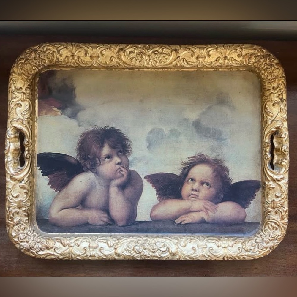 Sezzatini Raphael Cherubs Tray